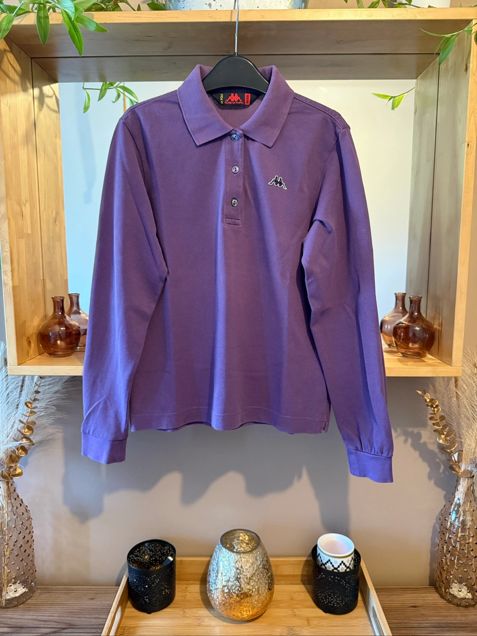 Polo femme Robe Di Kappa violet taille M – Très bon état